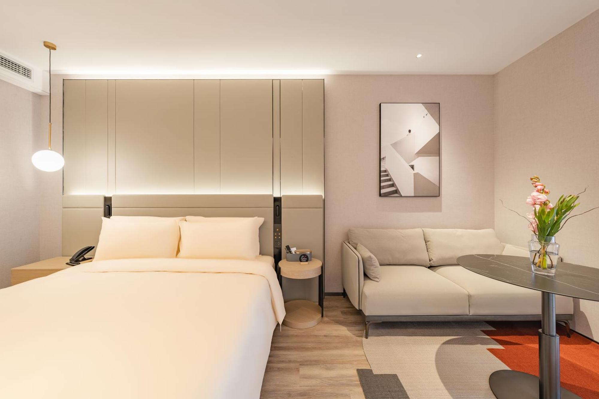 Atour S Hotel Shanghai Lujiazui Expo Center ภายนอก รูปภาพ
