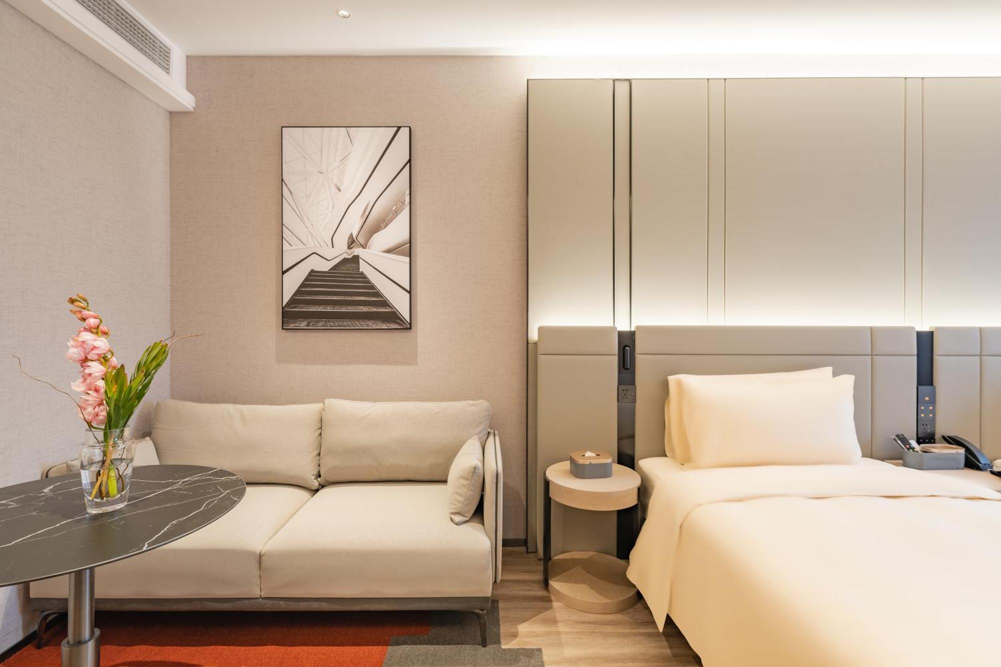 Atour S Hotel Shanghai Lujiazui Expo Center ภายนอก รูปภาพ
